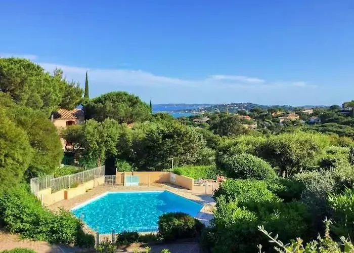 Vue Panoramique, Acces Plage, Piscine Sainte-Maxime